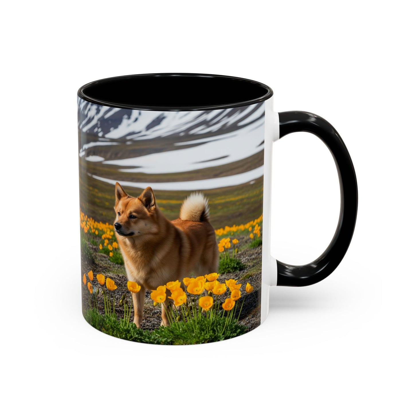 Mug à café avec motif Buhund norvégien - Cadeau idéal pour les amoureux des chiens