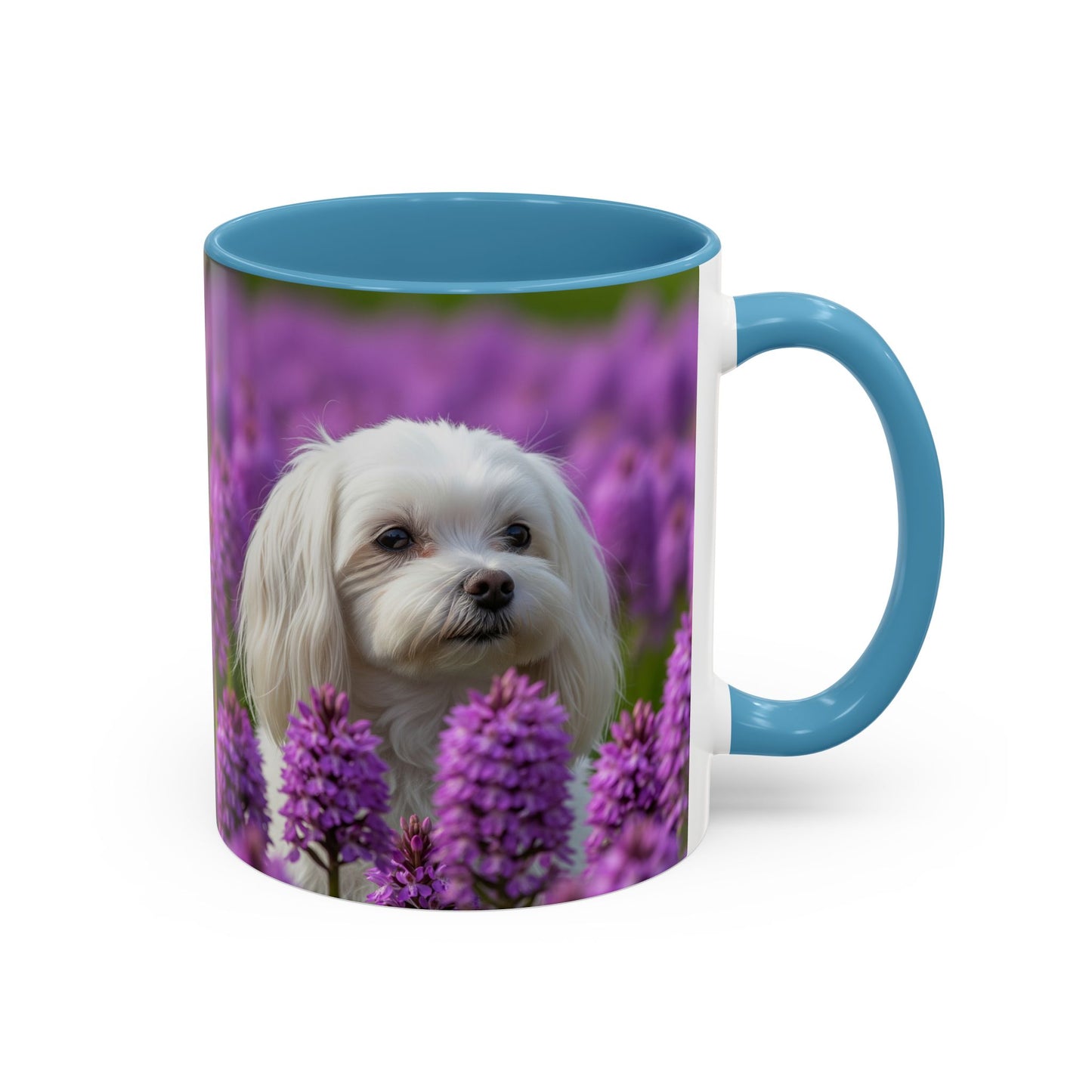 Mug à café à motif maltais - Cadeau idéal pour les amoureux des chiens