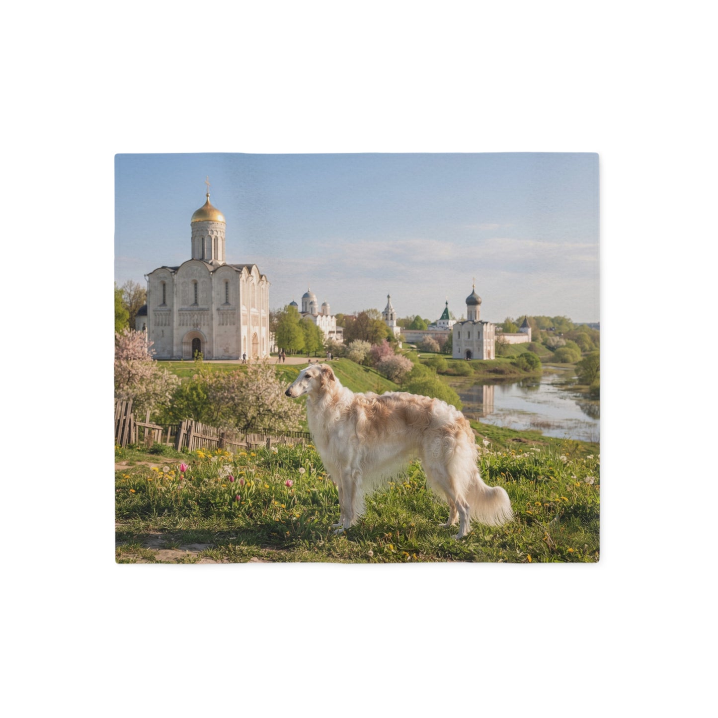 Borzoi Blanket