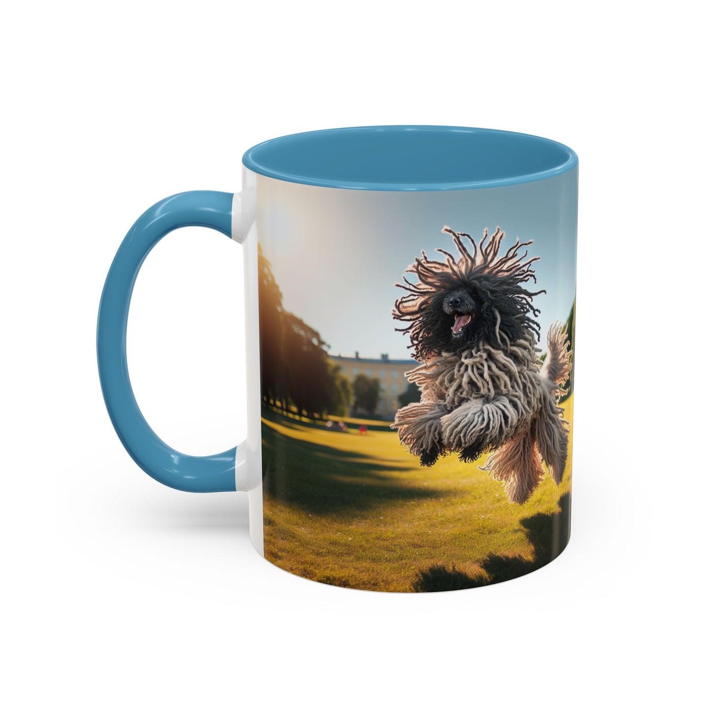 Puli Accent Coffee Mug - Perfect Gift for Dog Lovers