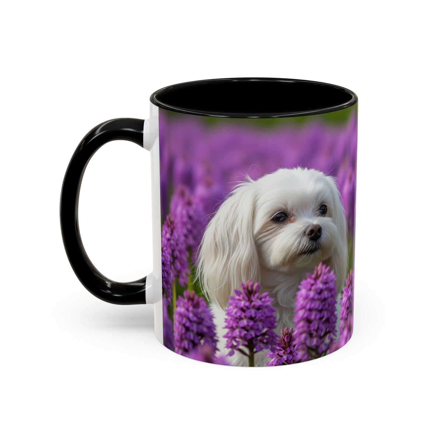 Mug à café à motif maltais - Cadeau idéal pour les amoureux des chiens