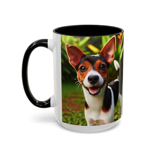 Brazilian Terrier Accent Coffee Mug - Perfect Gift for Dog Lovers