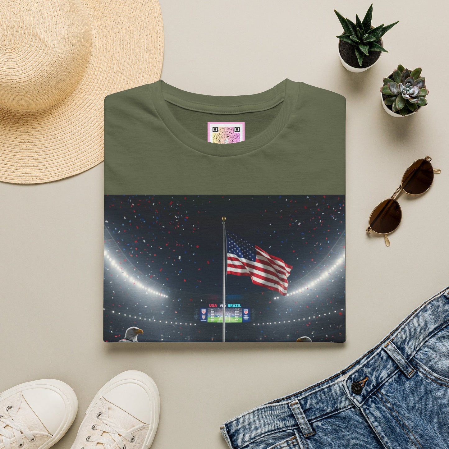 American Flag Championship T‑Shirt