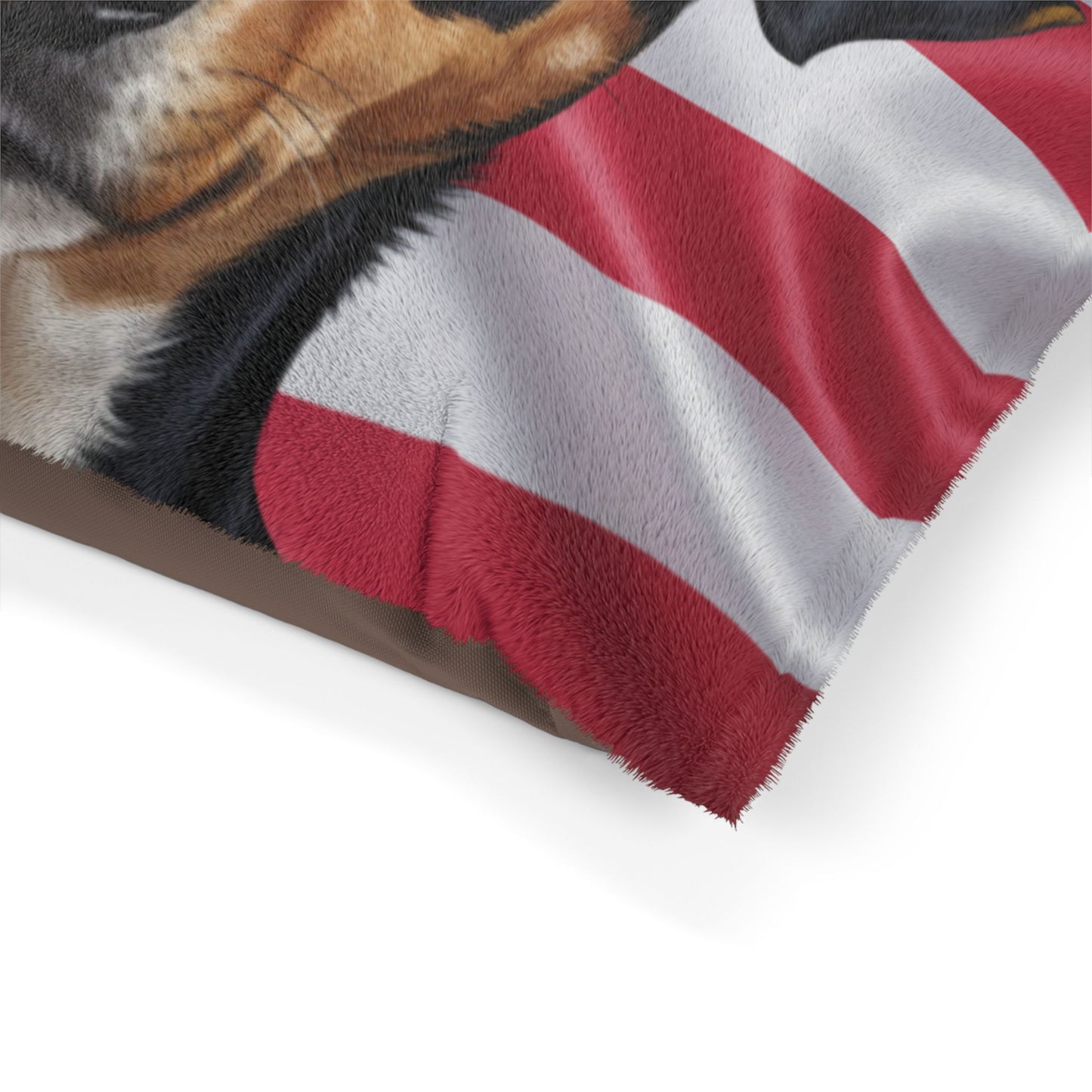 Teddy Roosevelt Terrier Patriotic Pet Bed