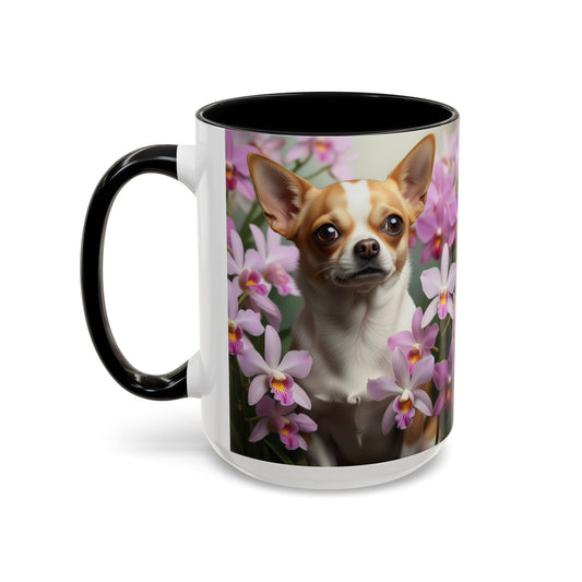 Chihuahua Accent Coffee Mug - Perfect Gift for Dog Lovers