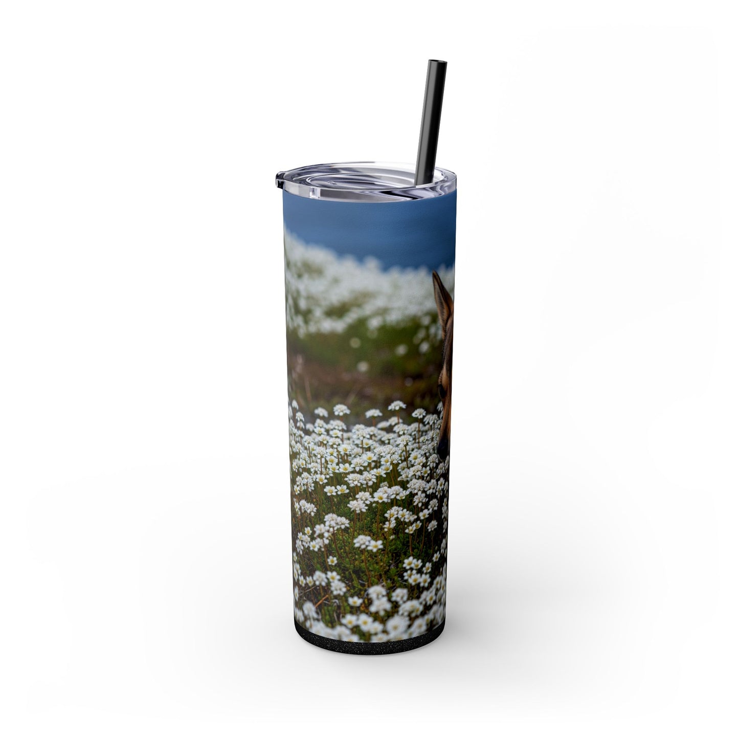 Norwegian Lundehund Tumbler with Straw, 20oz