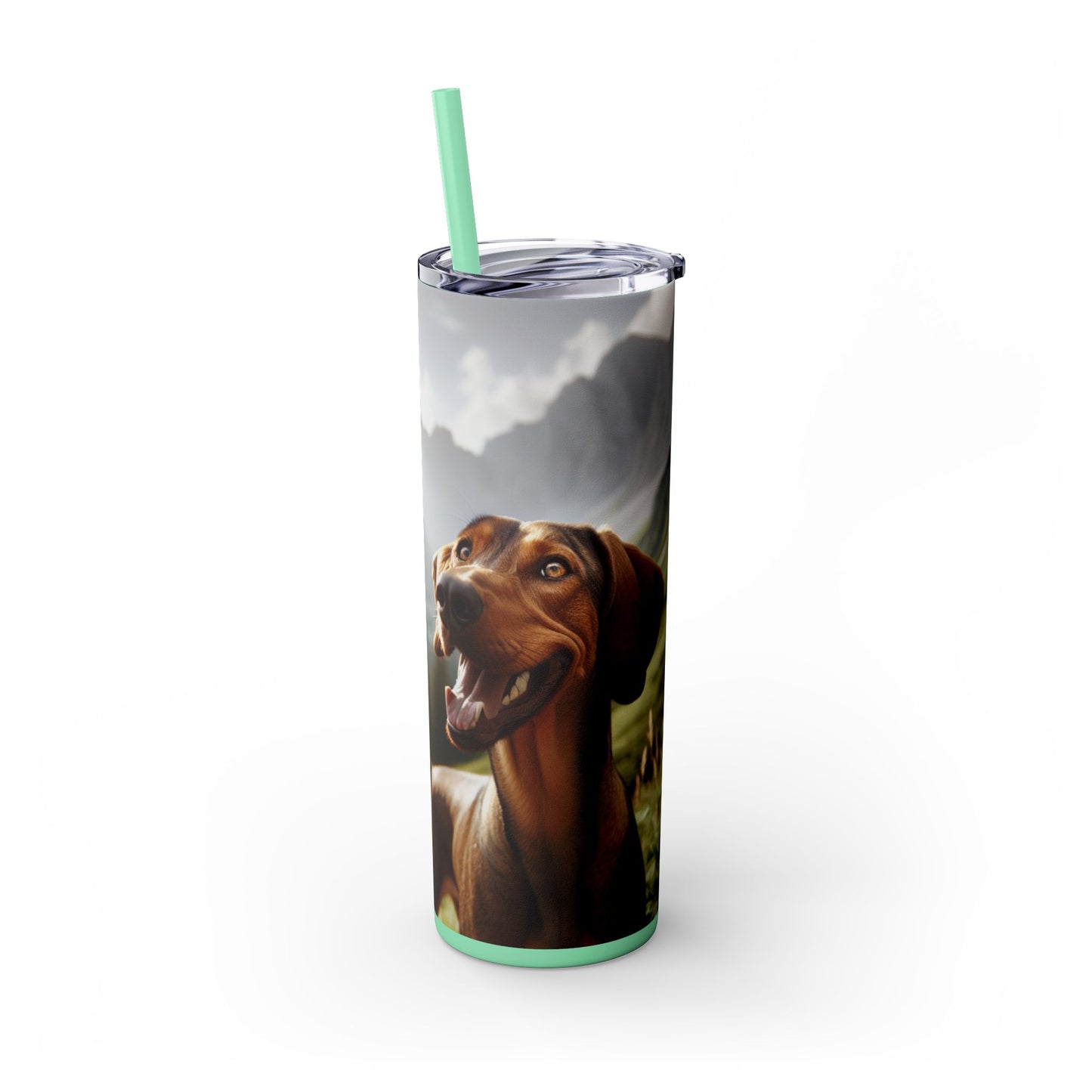 Bavarian Mountain Scent Hound Tumbler with Straw, 20oz