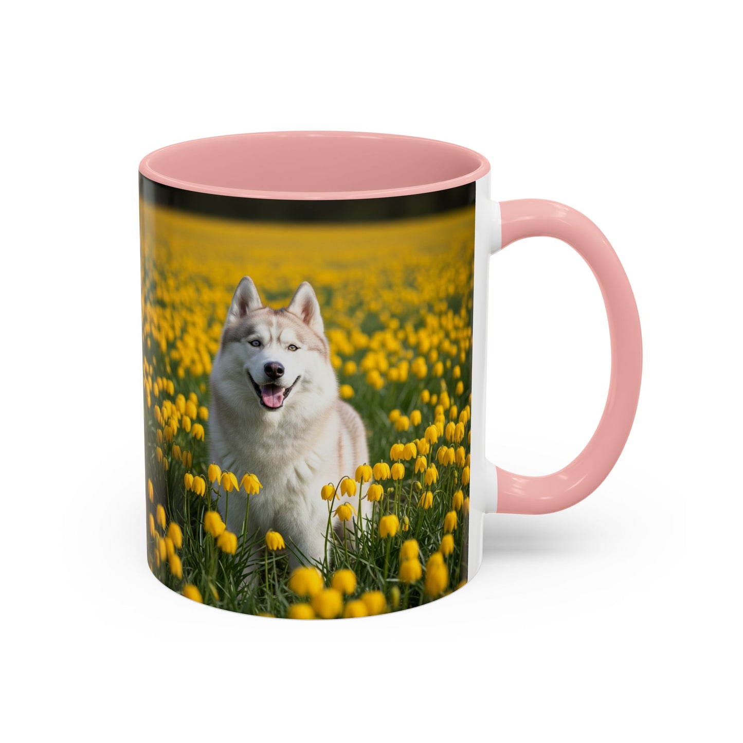 Mug à café avec motif Husky de Sibérie - Le cadeau idéal pour les amoureux des chiens