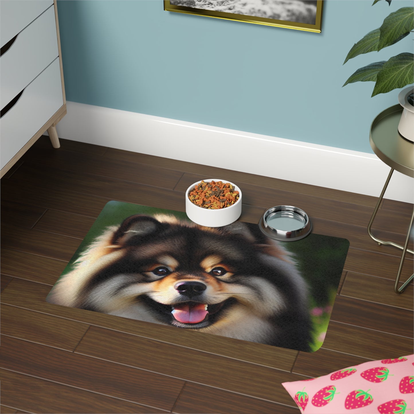 Pet Food Mat (12x18) - Finnish Lapphund