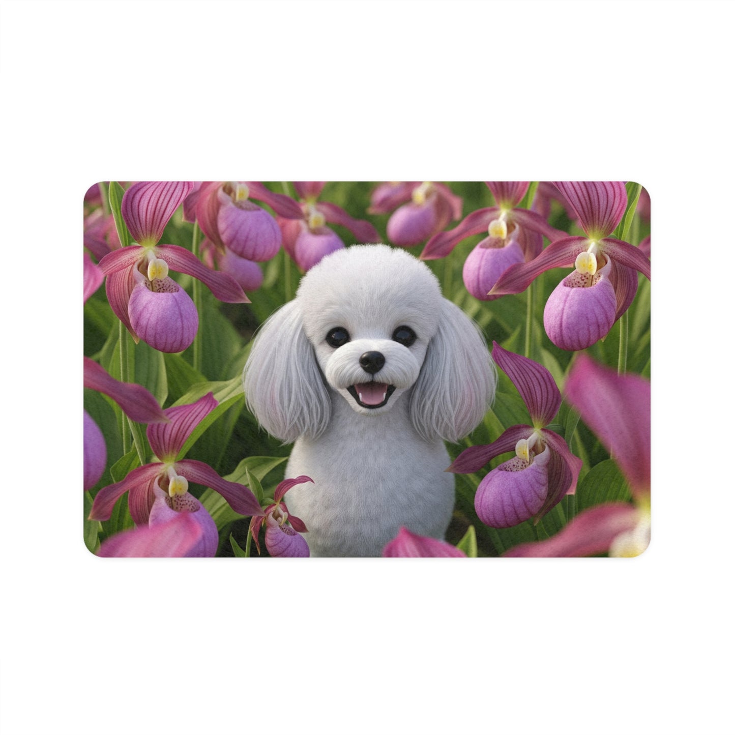 Pet Food Mat (12x18) - Toy Poodle