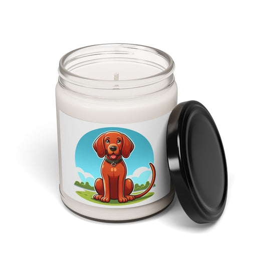 Redbone Coonhound- Scented Soy Candle, 9oz