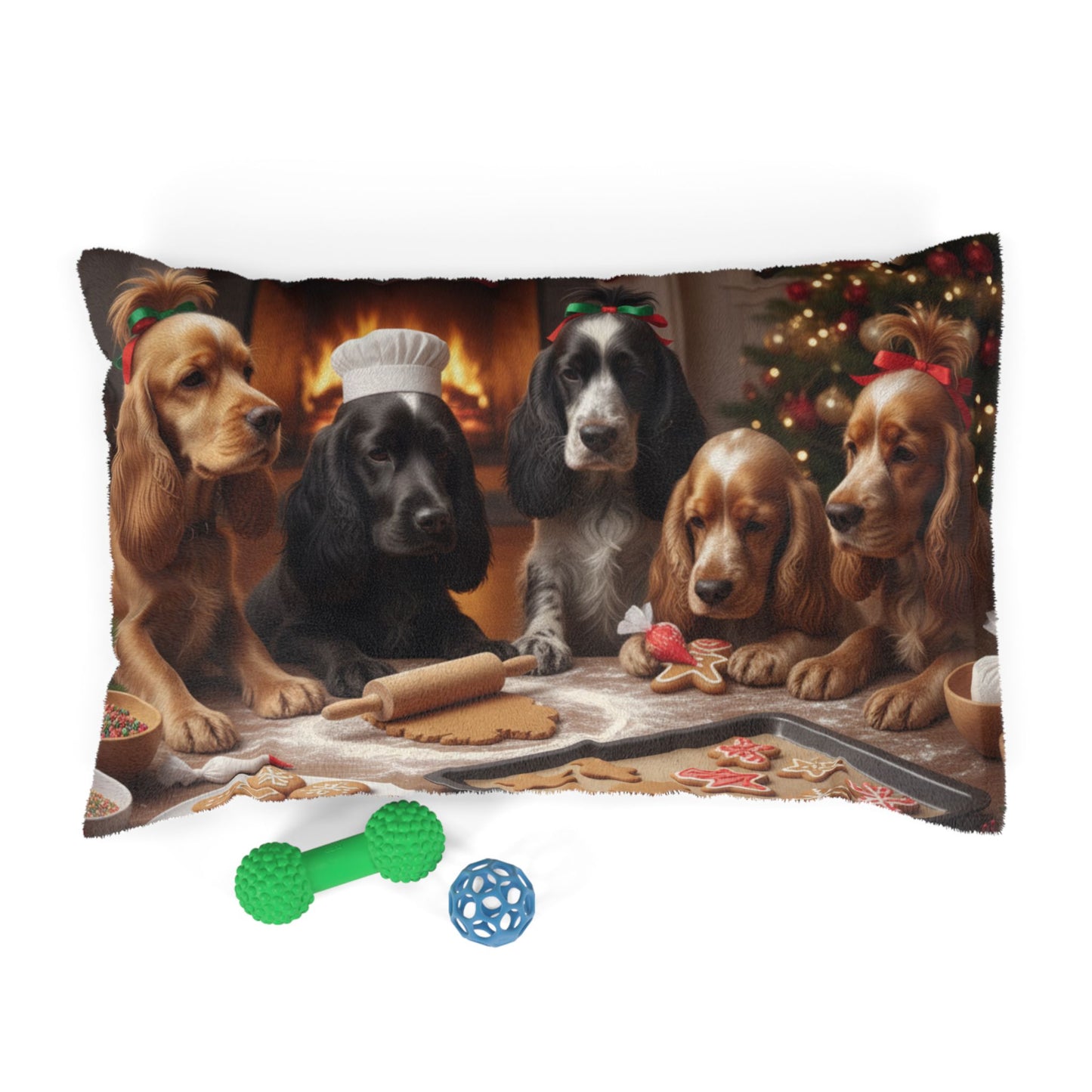 Baking Holiday Treats Pet Bed