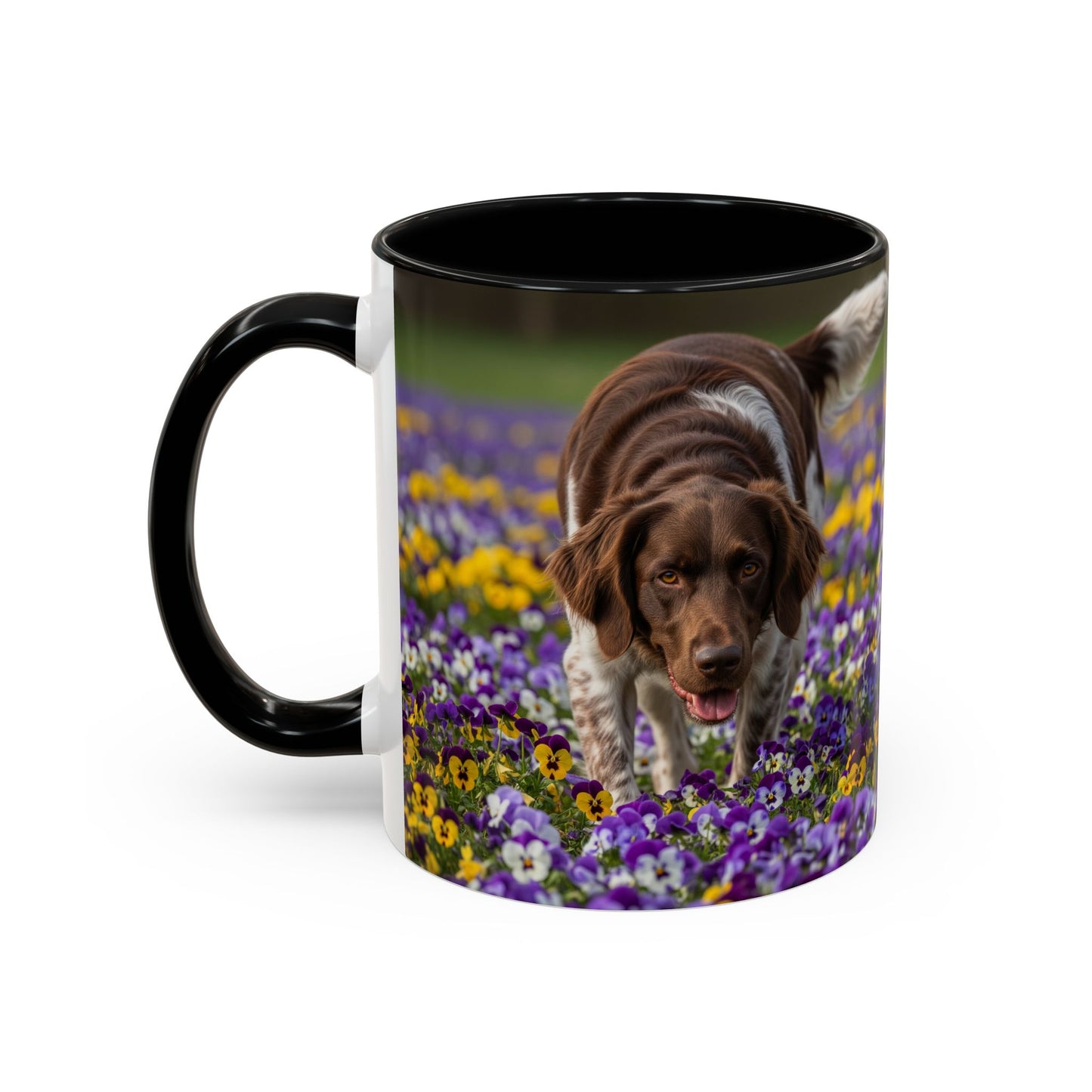 Taza grande con detalles de Munsterlander: el regalo perfecto para los amantes de los perros