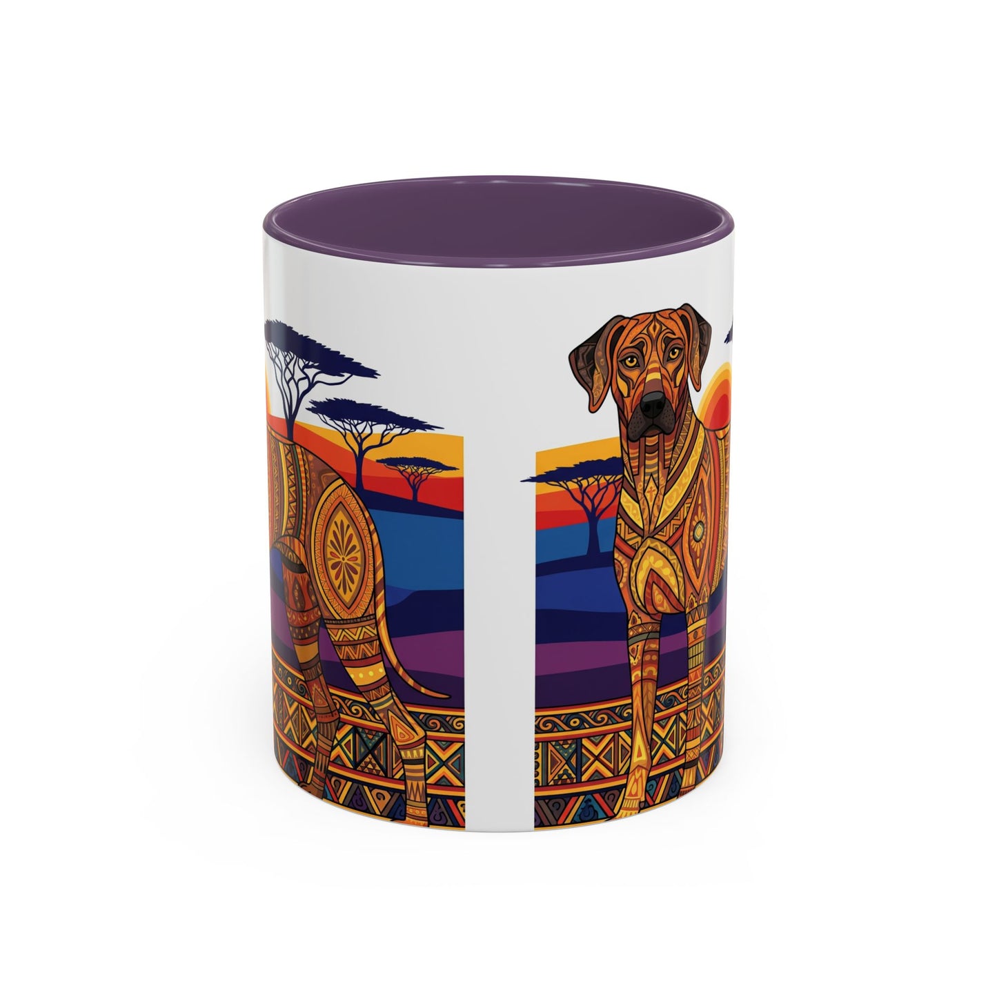 Taza de café con diseño de Rhodesian Ridgeback: el regalo perfecto para los amantes de los perros.