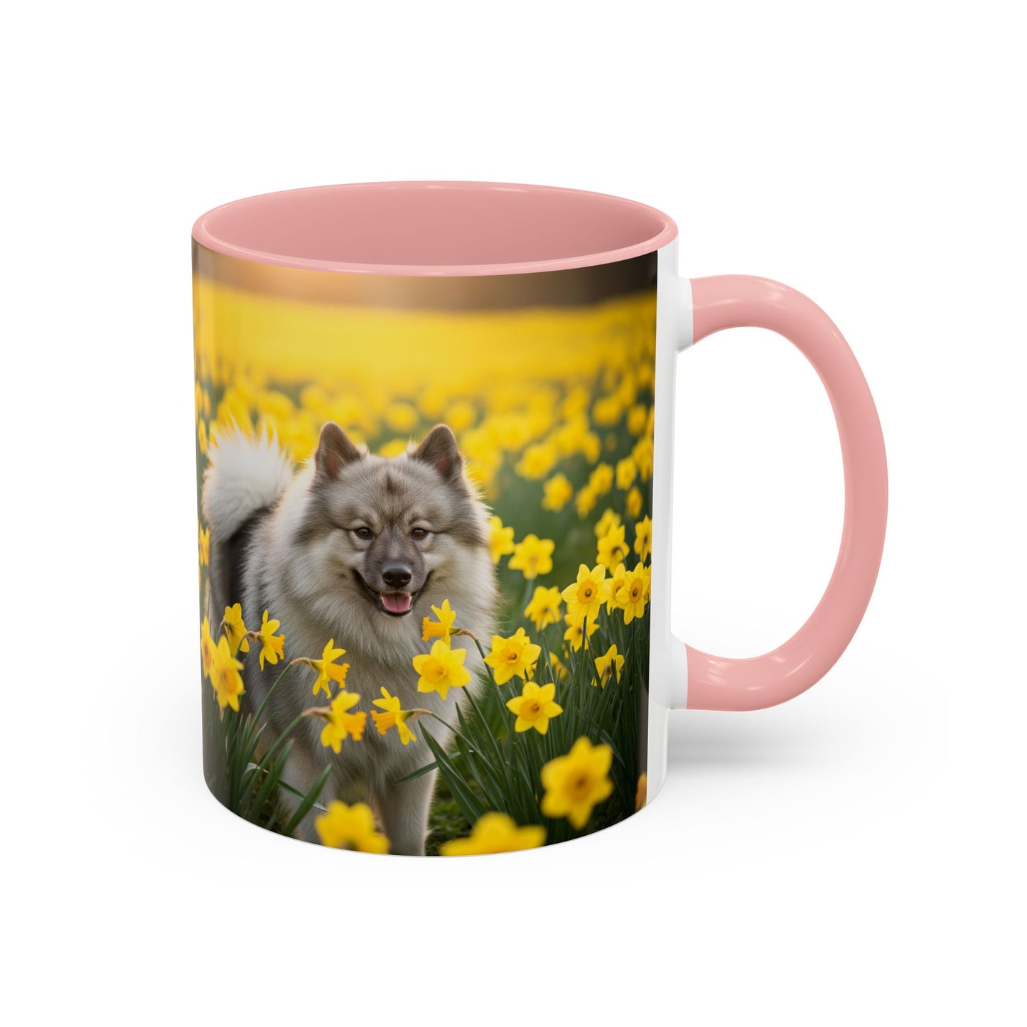 Taza con detalles de Keeshond: el regalo perfecto para los amantes de los perros