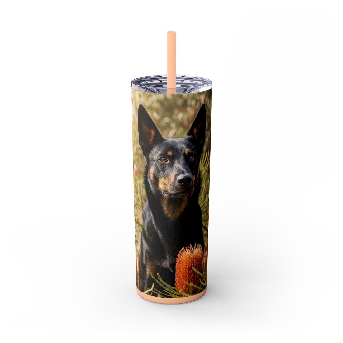 Working Kelpie Tumbler with Straw, 20oz