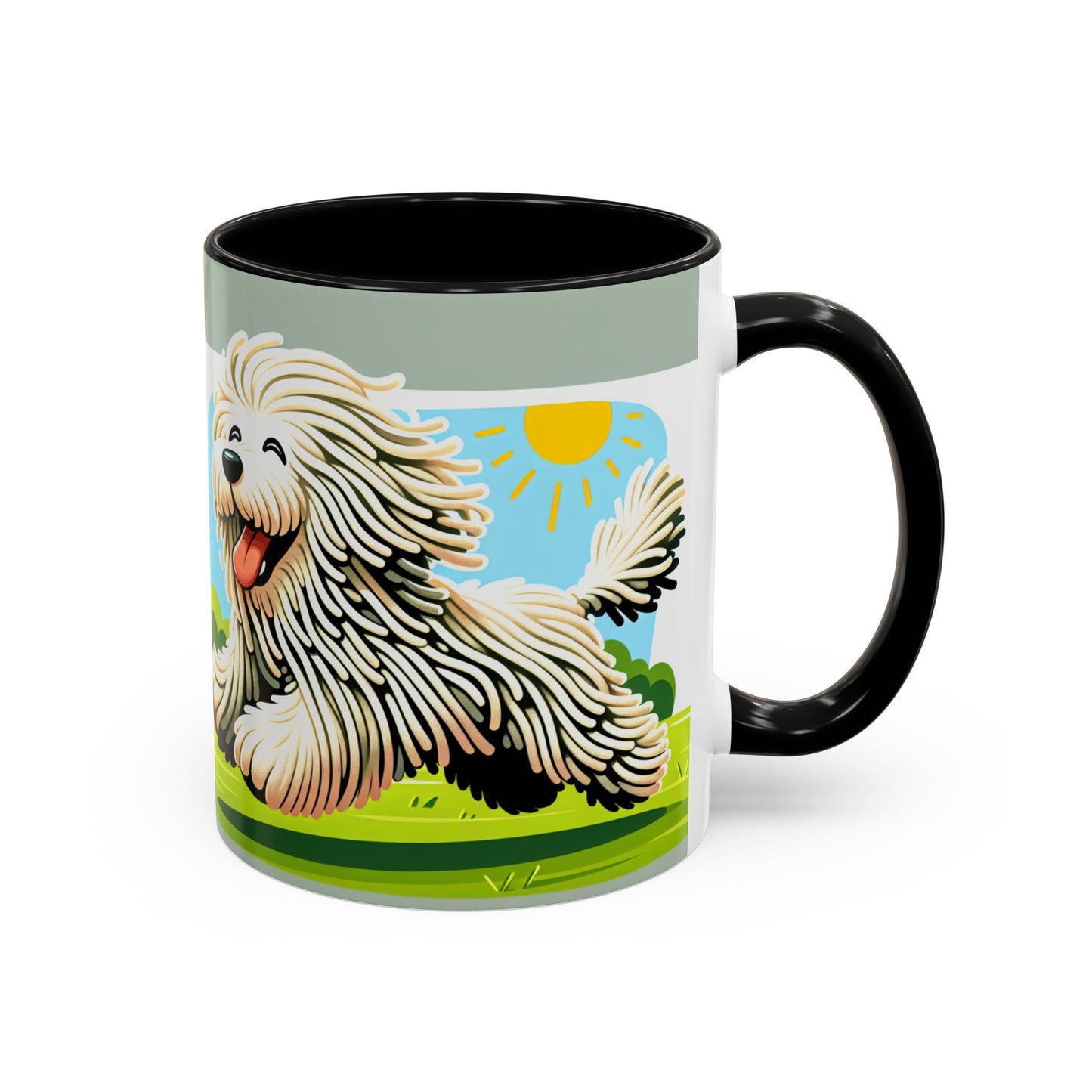 Mug Komondor Accent - Le cadeau idéal pour les amoureux des chiens
