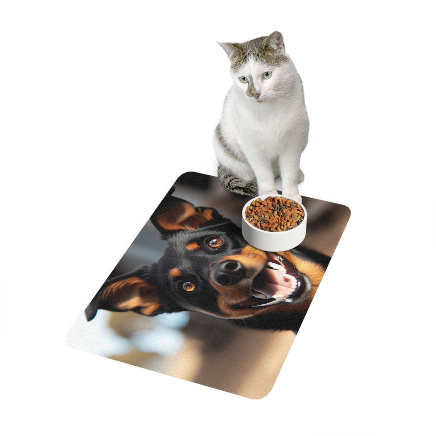 Pet Food Mat (12x18) - Working Kelpie