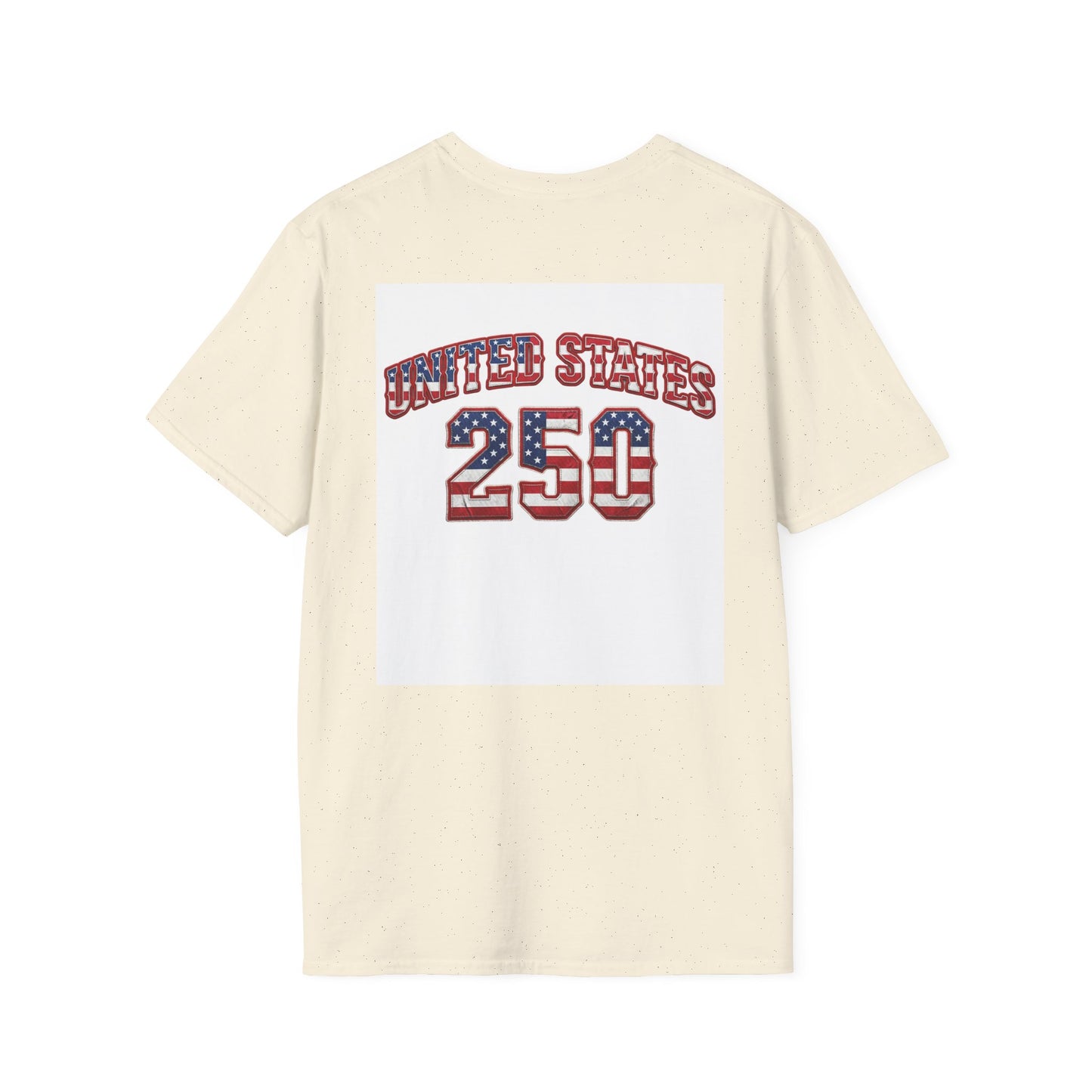 Patriotic T-Shirt — American Flag Dog Tee