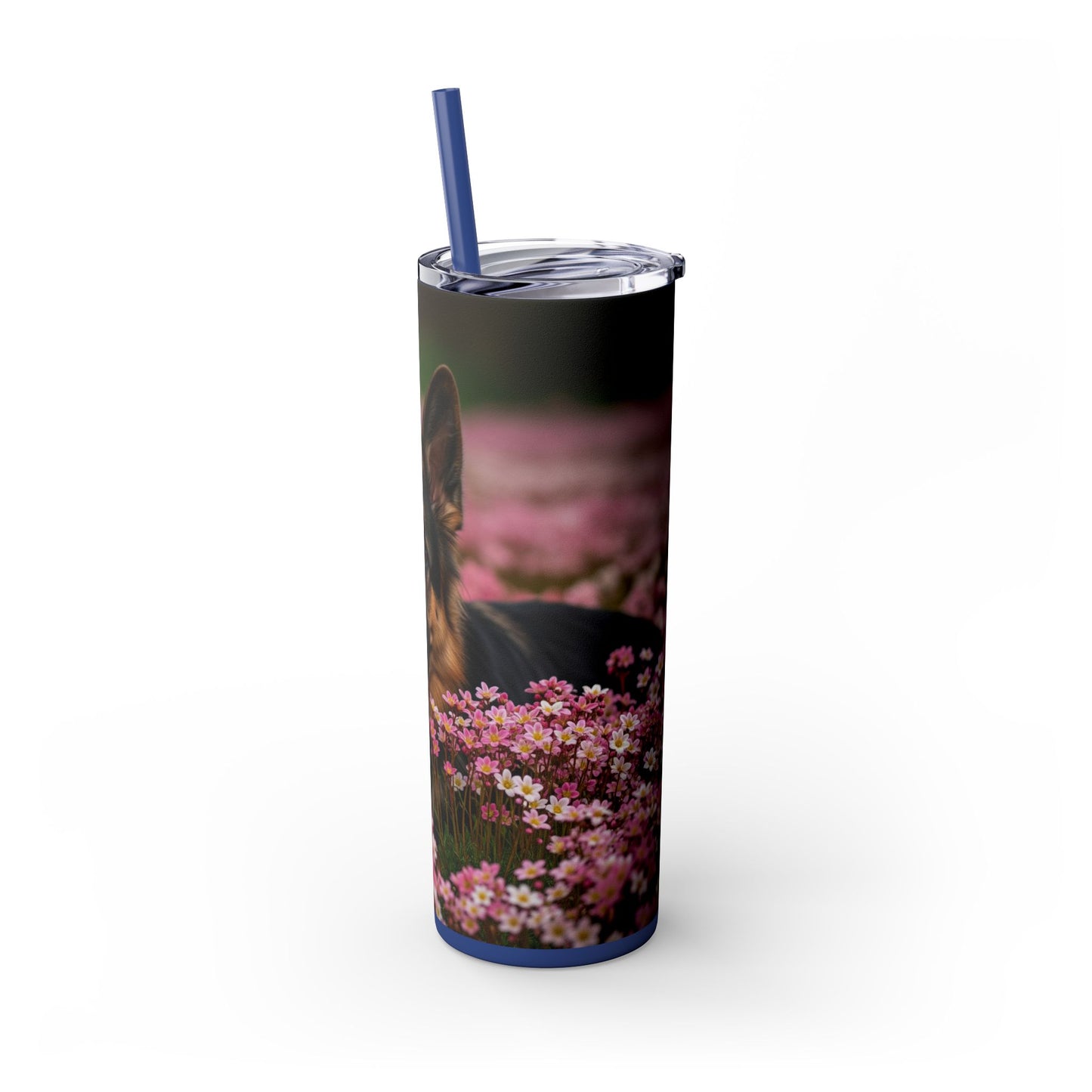 German Shepherd Tumbler with Straw, 20oz