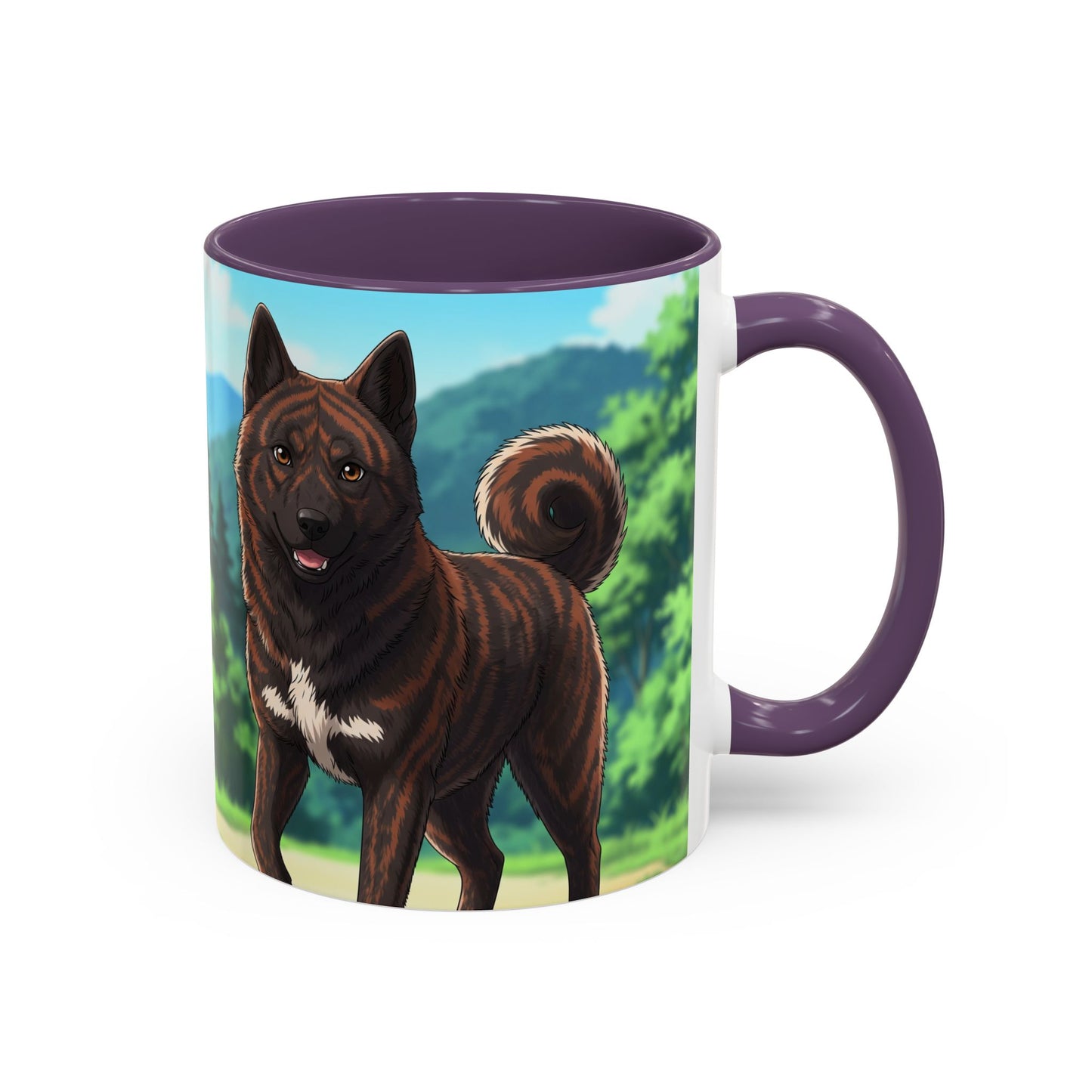 Mug à café Kai Ken Accent - Le cadeau idéal pour les amoureux des chiens