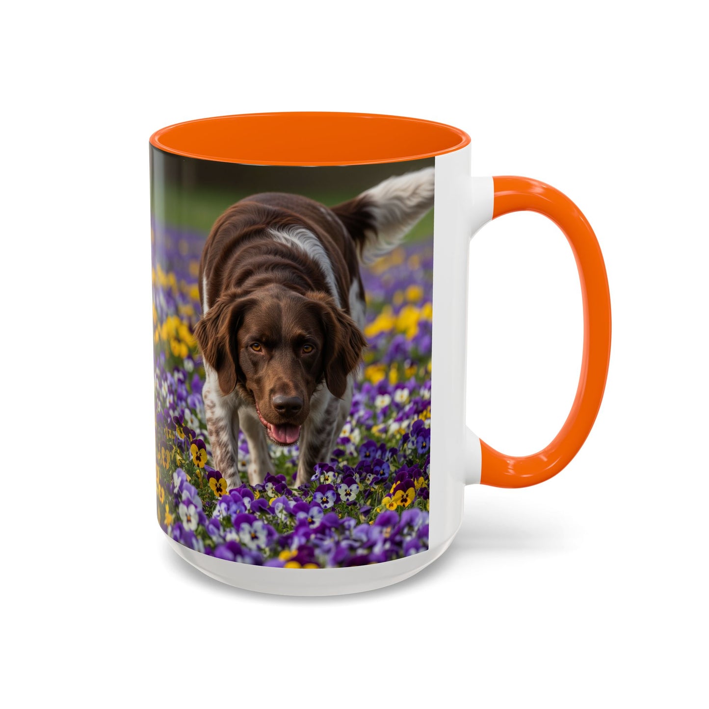 Taza grande con detalles de Munsterlander: el regalo perfecto para los amantes de los perros