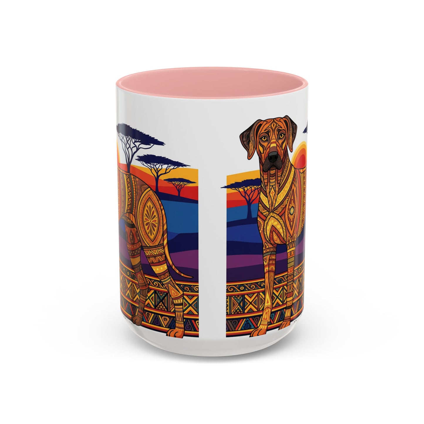Taza de café con diseño de Rhodesian Ridgeback: el regalo perfecto para los amantes de los perros.