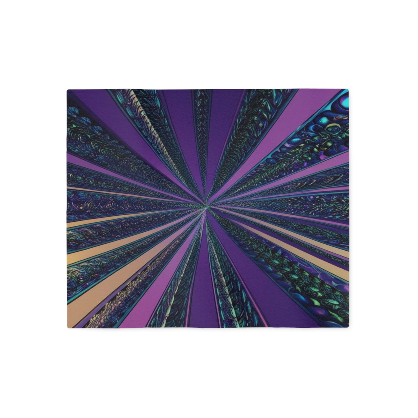 Sweat-shirt/couverture à illusion d'optique