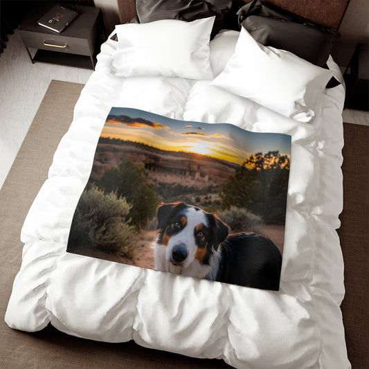 English Shepherd Dog Blanket