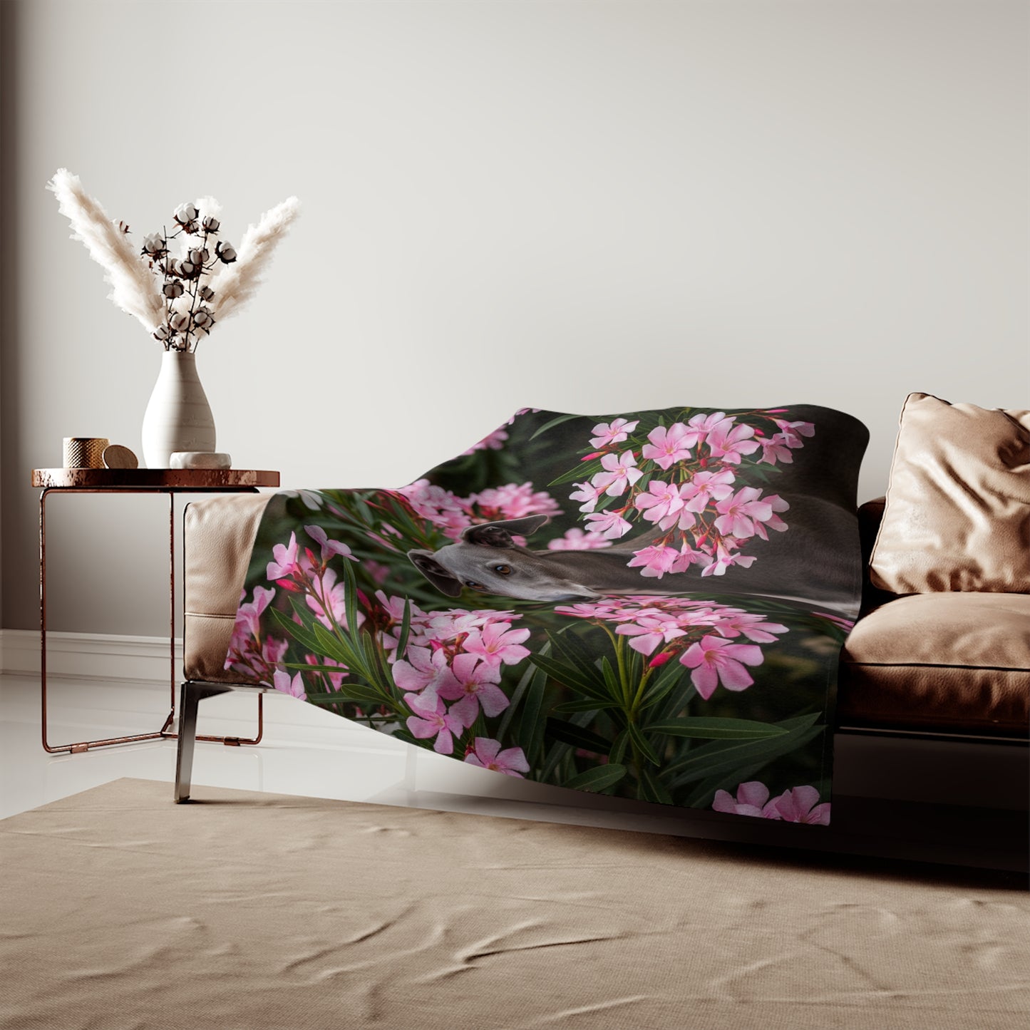 Greyhound Sweatshirt Blanket