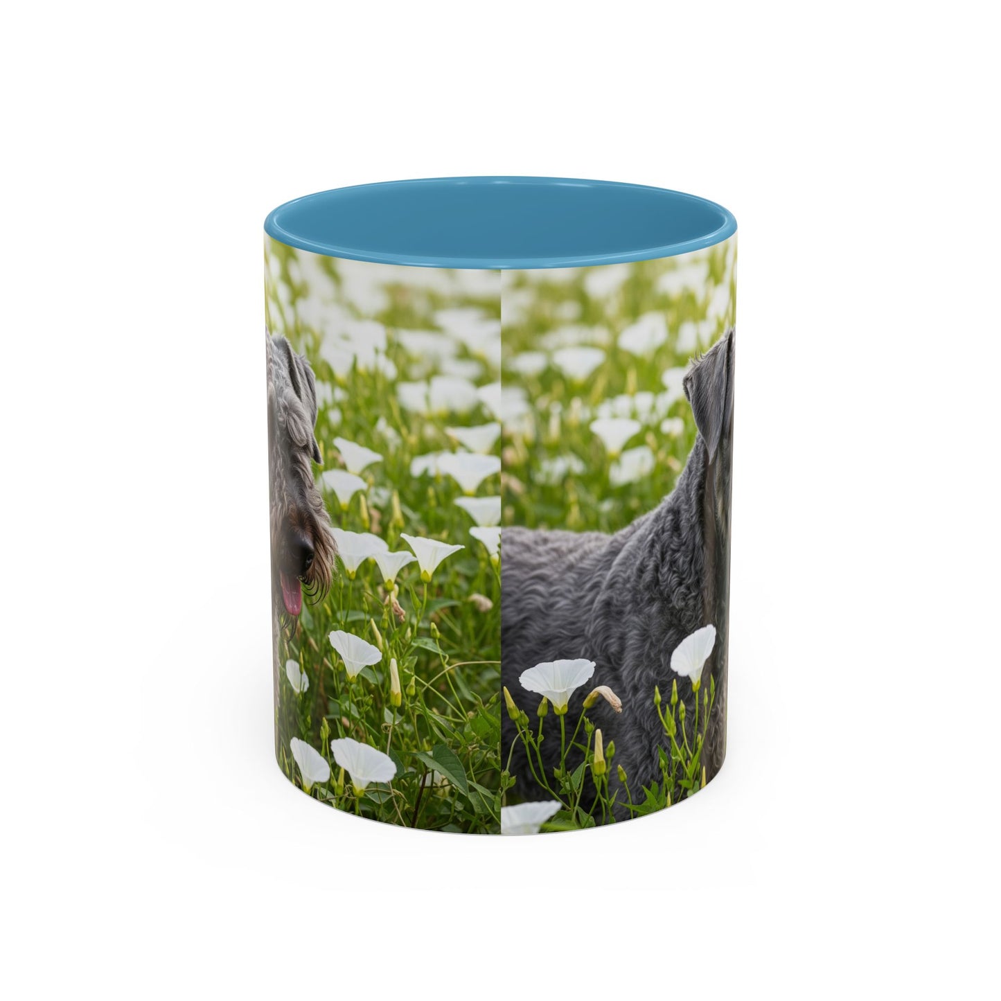 Taza de café con diseño de Kerry Blue Terrier: el regalo perfecto para los amantes de los perros.