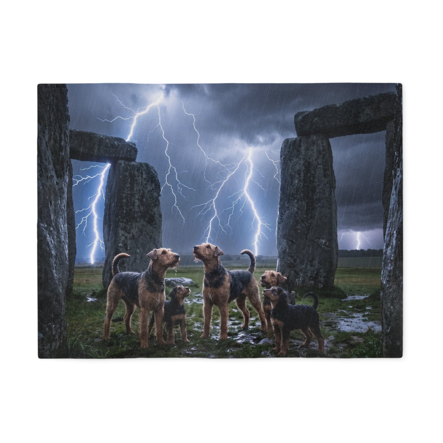 Airedale Terrier Blanket