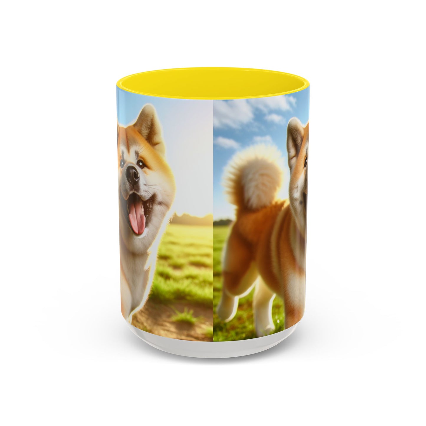 Akita Accent Coffee Mug - Perfect Gift for Dog Lovers