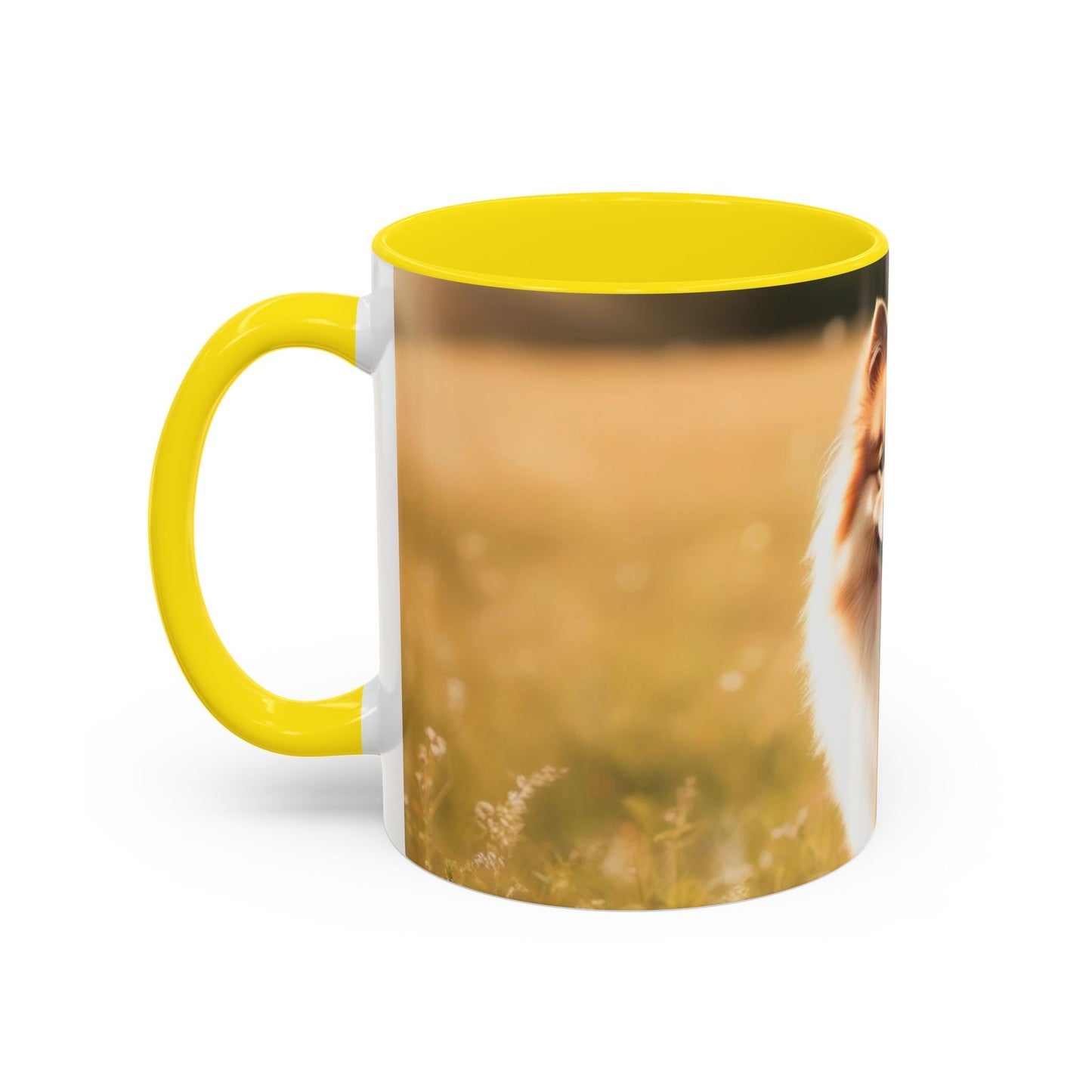 Taza con detalles de Keeshond: el regalo perfecto para los amantes de los perros