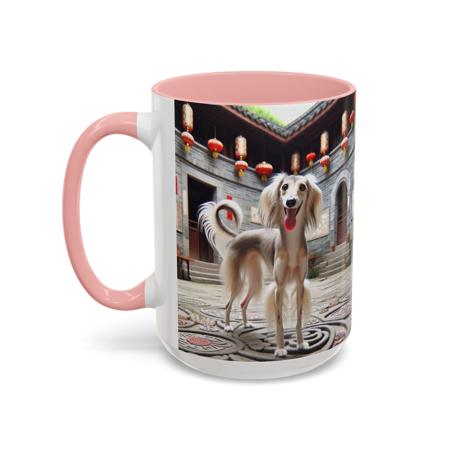 Chinese Saluki Accent Coffee Mug - Perfect Gift for Dog Lovers