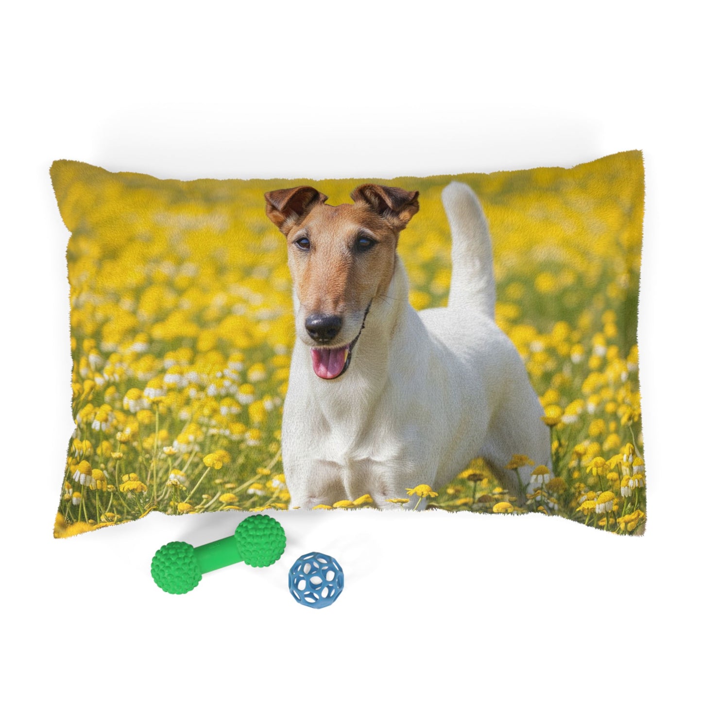 Cama para mascotas Fox Terrier de pelo liso