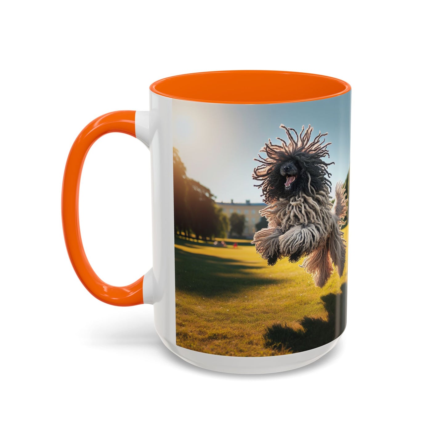 Puli Accent Coffee Mug - Perfect Gift for Dog Lovers
