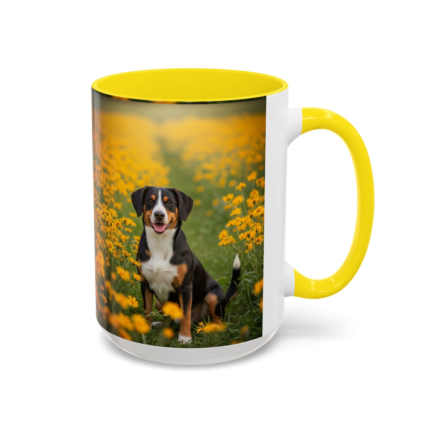 Entlebucher Mountain Dog Accent Coffee Mug - Perfect Gift for Dog Lovers