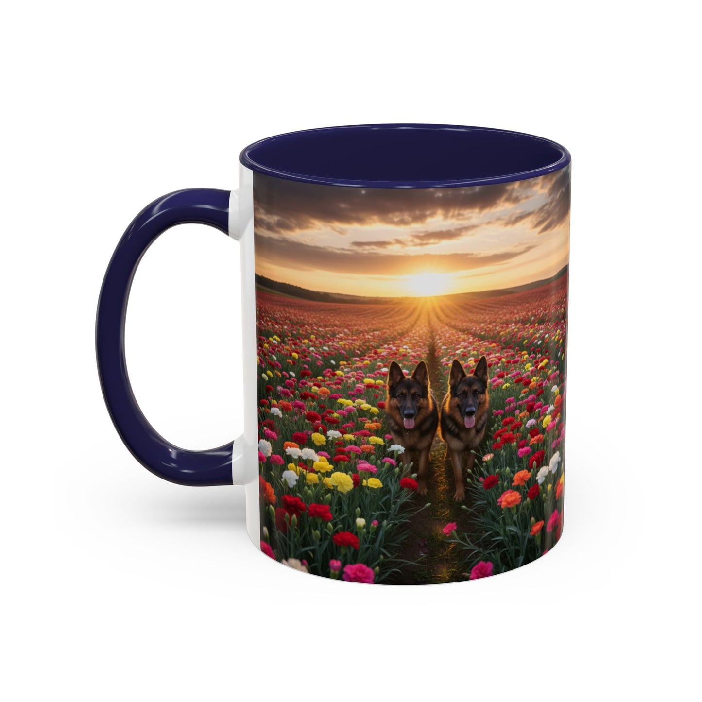 Taza de café con detalles de pastor alemán: el regalo perfecto para los amantes de los perros