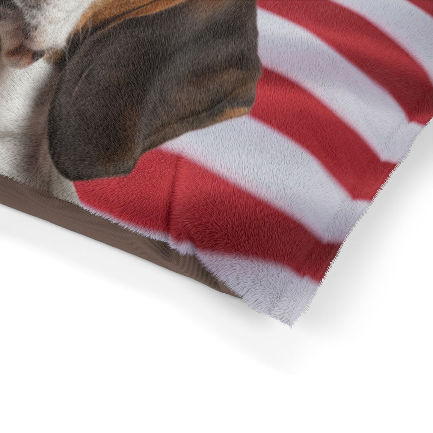 American English Coonhound Patriotic Pet Bed