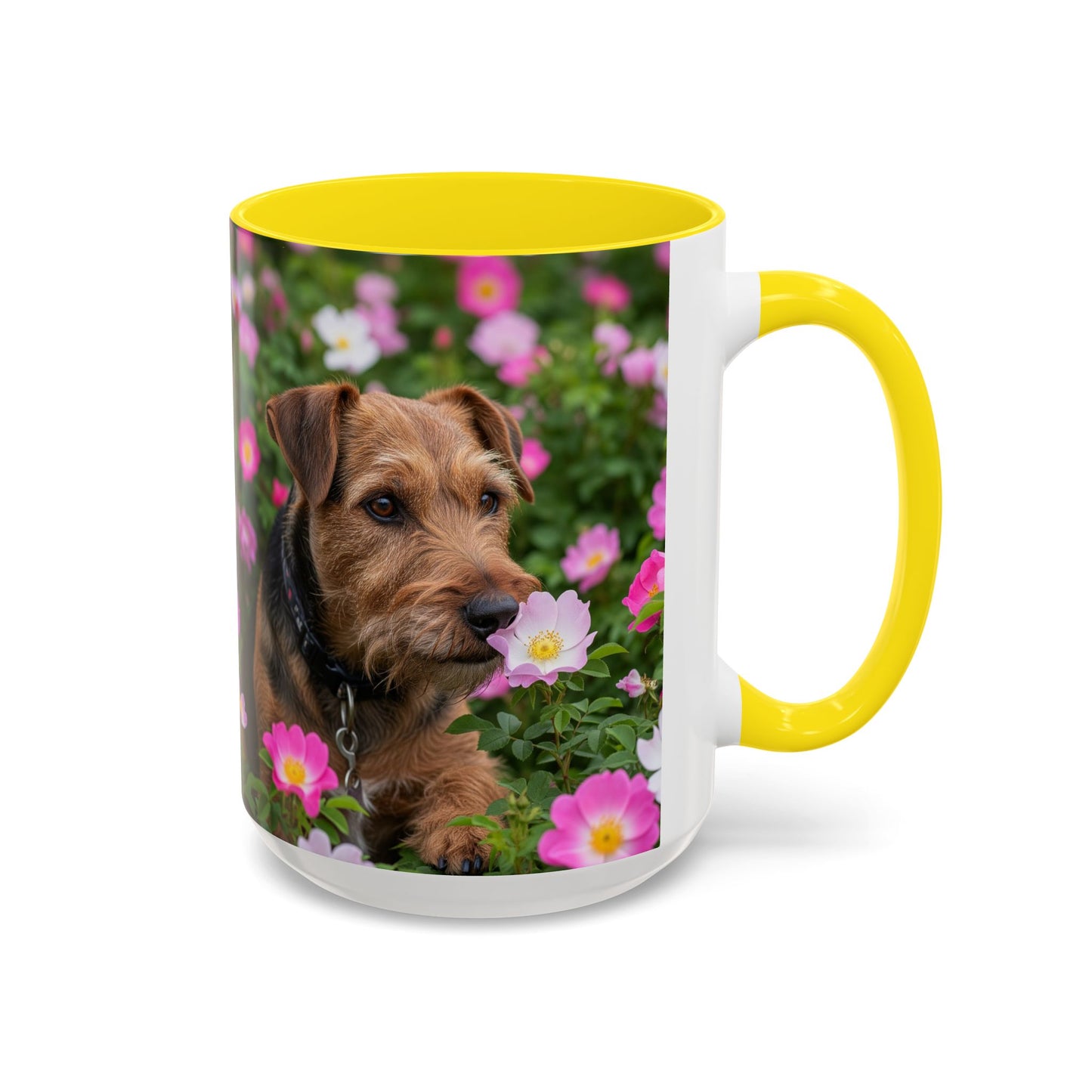 Teddy Roosevelt Terrier Accent Coffee Mug - Perfect Gift for Dog Lovers