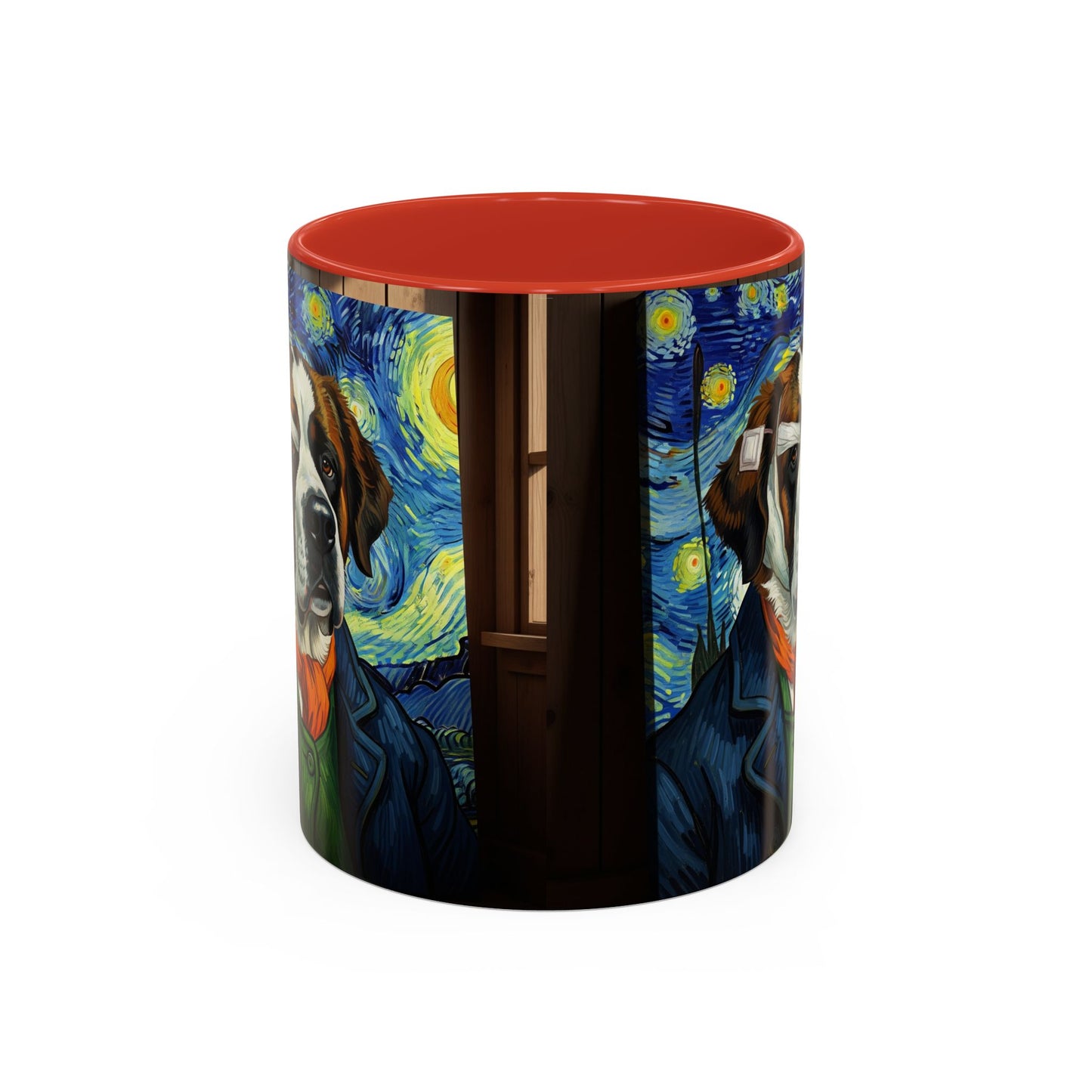 Saint Bernard Accent Coffee Mug - Perfect Gift for Dog Lovers
