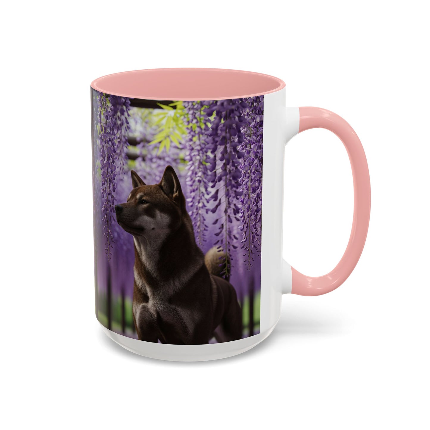 Mug à café Shikoku Accent - Cadeau idéal pour les amoureux des chiens
