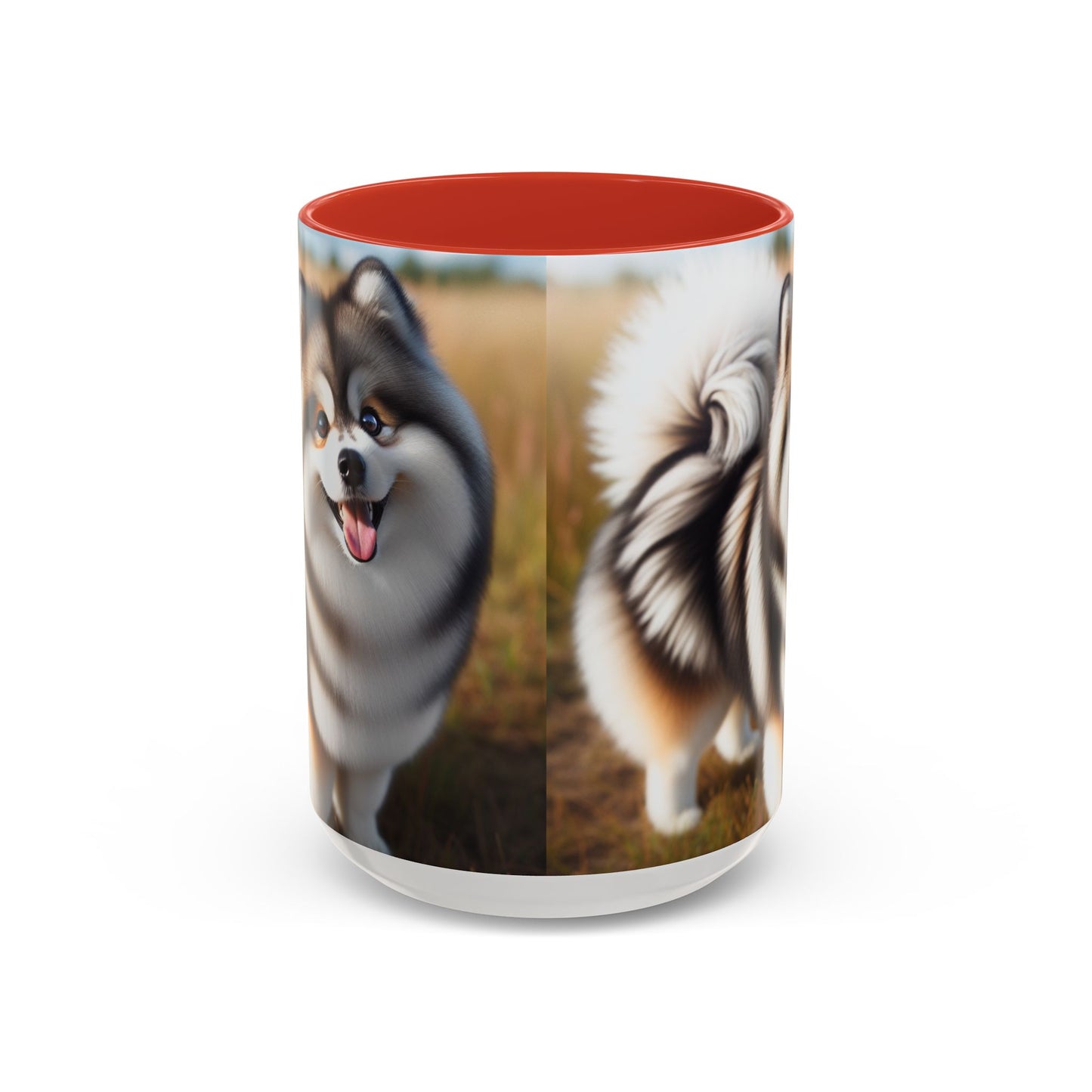 Taza de café con detalles de Pomsky: el regalo perfecto para los amantes de los perros