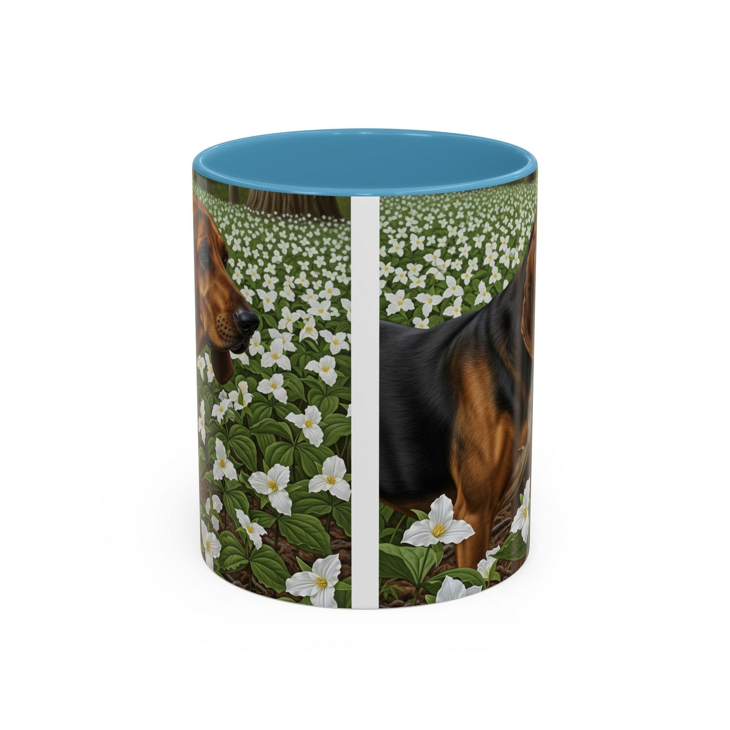 Treeing Walker Coonhound Accent Coffee Mug - Perfect Gift for Dog Lovers