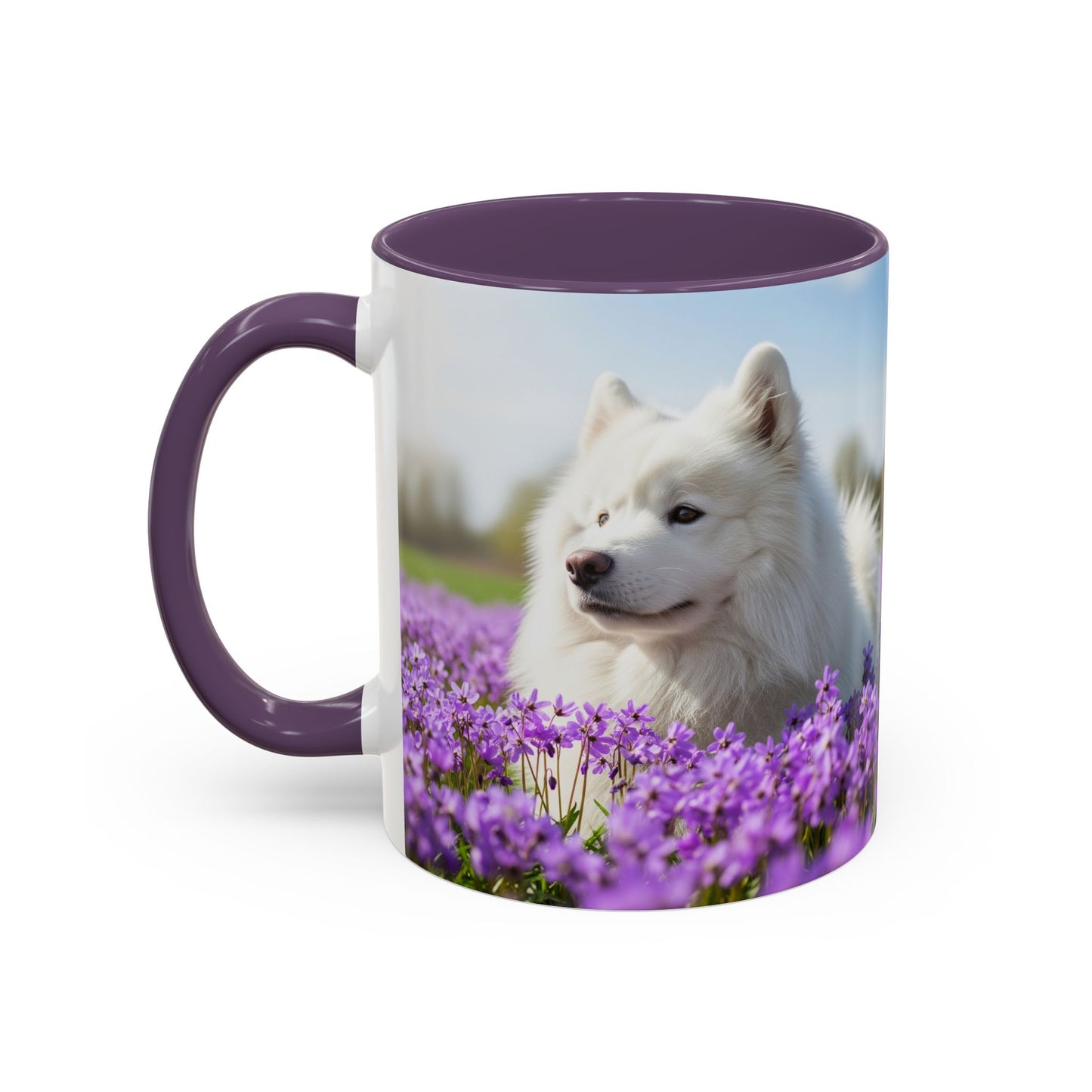 Samoyed Accent Coffee Mug - Perfect Gift for Dog Lovers