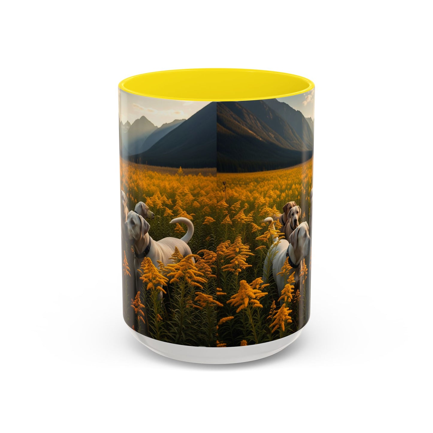 Taza de café con detalles de Mountain Cur: el regalo perfecto para los amantes de los perros