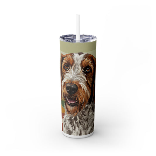 Spinone Italiano Tumbler with Straw, 20oz