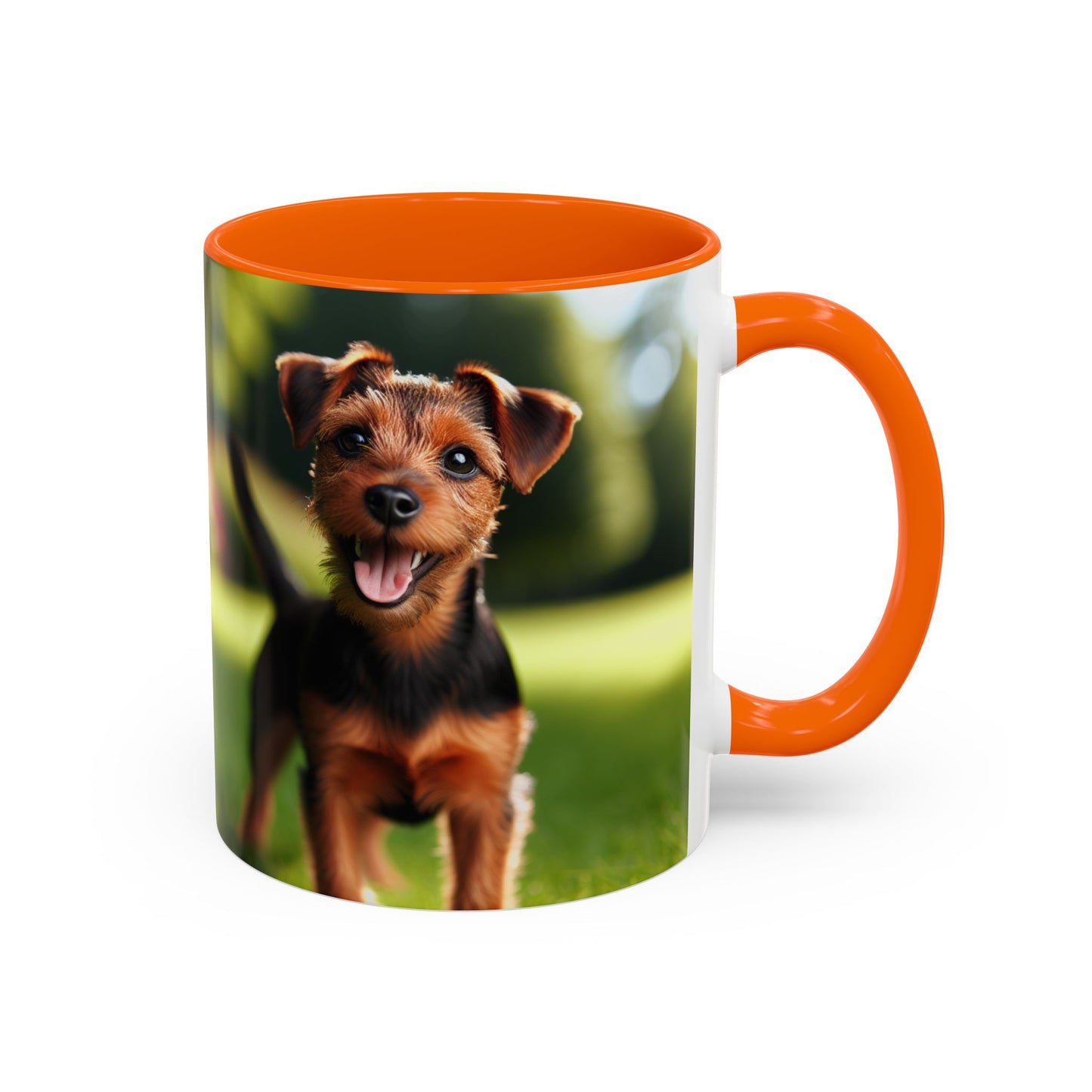 Deutscher Jagdterrier Accent Coffee Mug - Perfect Gift for Dog Lovers