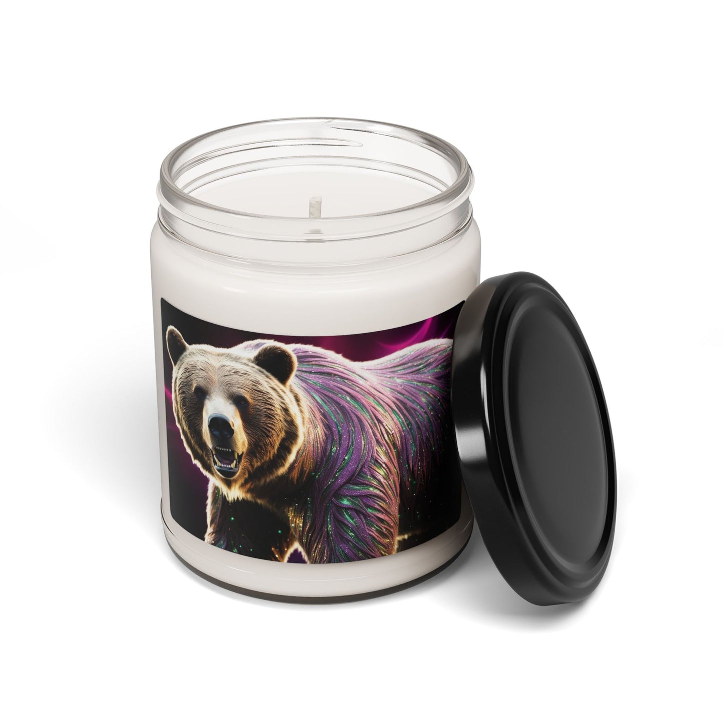 Psychedelic Grizzly- Scented Soy Candle, 9oz